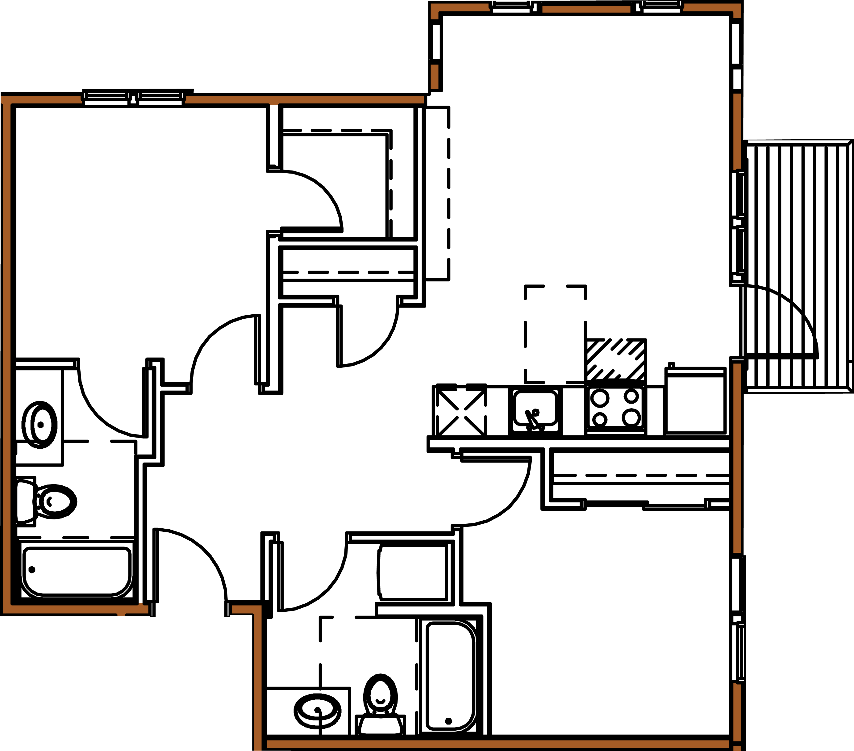 The Marc, 2 Bedroom 2 Bathroom - Floorplan.png