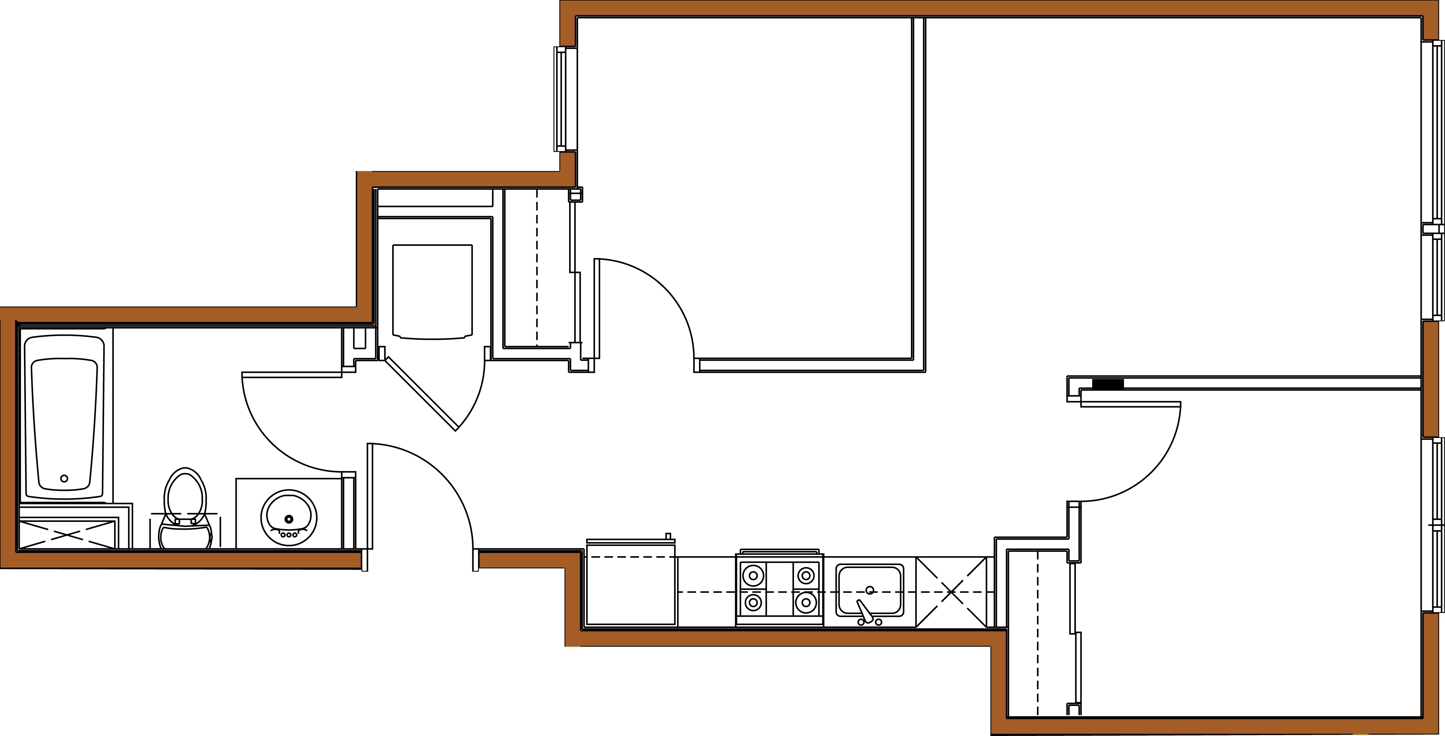 Yukon Flats, 2 Bedroom, Galley - Floorplan.png