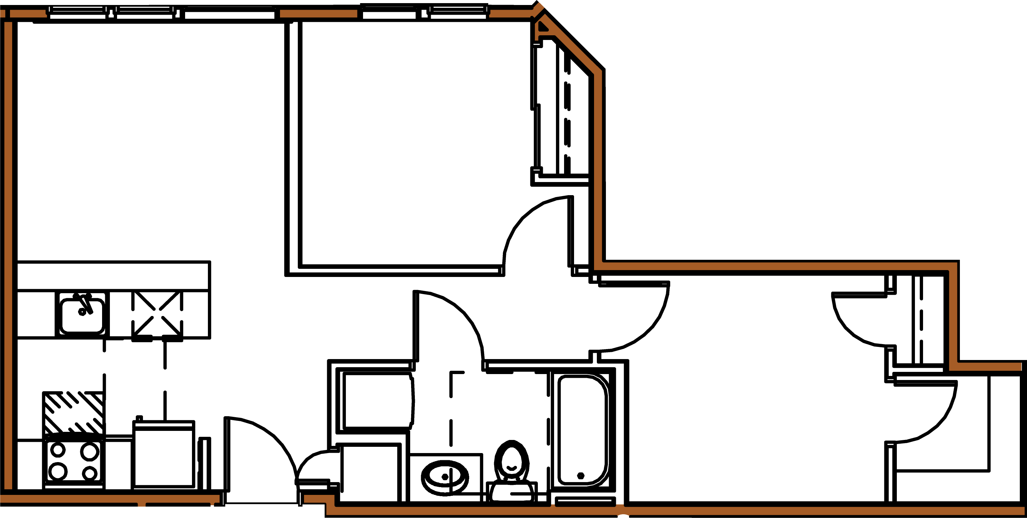 The Marc, 2 Bedroom, Island - Floorplan.png