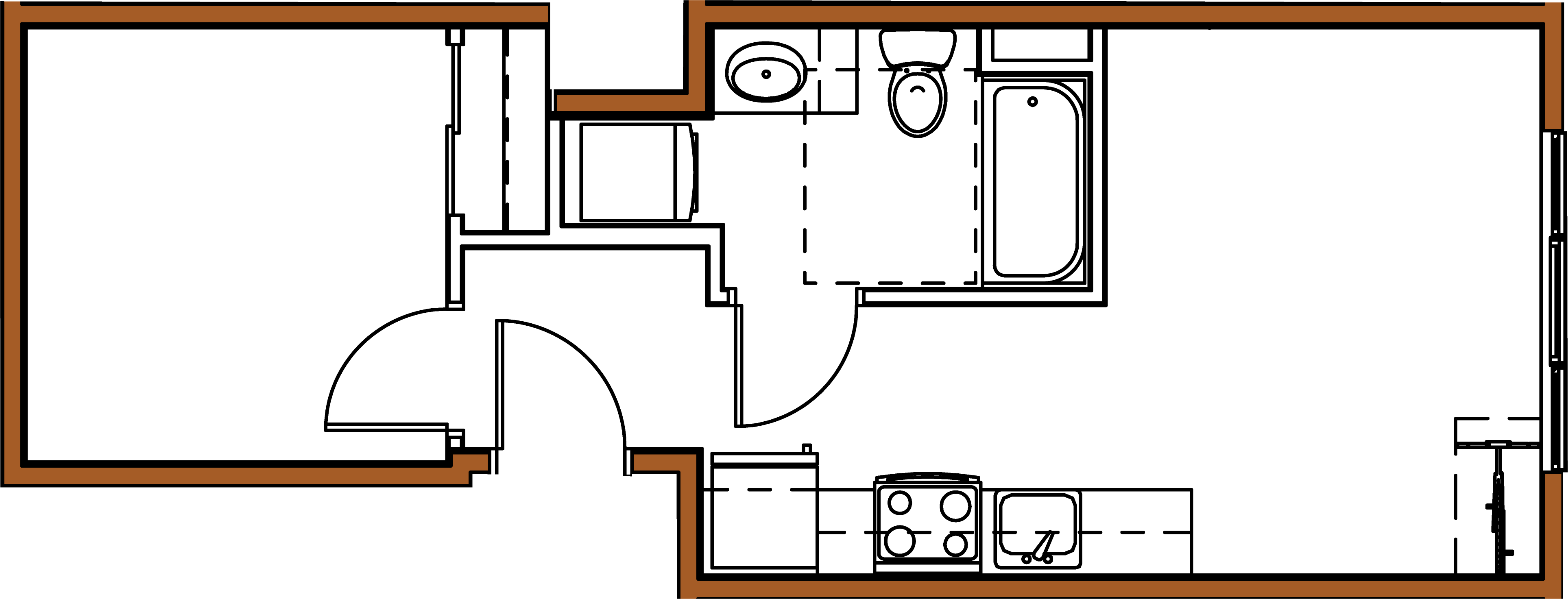 Helena, 1 Bedroom, Galley - Floorplan.png