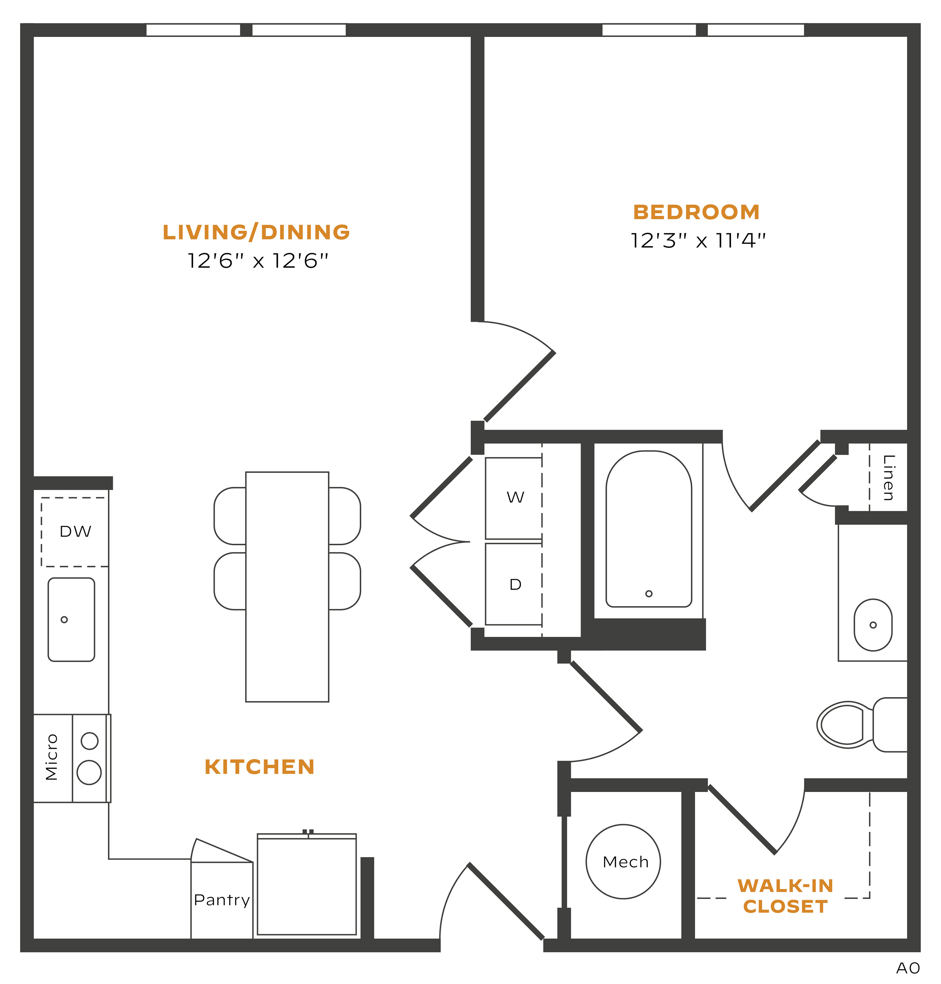1 Bedroom Apartment – 11918 Clay Road #1237, Houston, TX