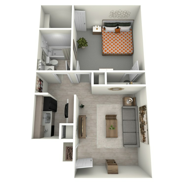 1 Bedroom Apartment – 2001 Burke Road #103-Reno, Pasadena, TX