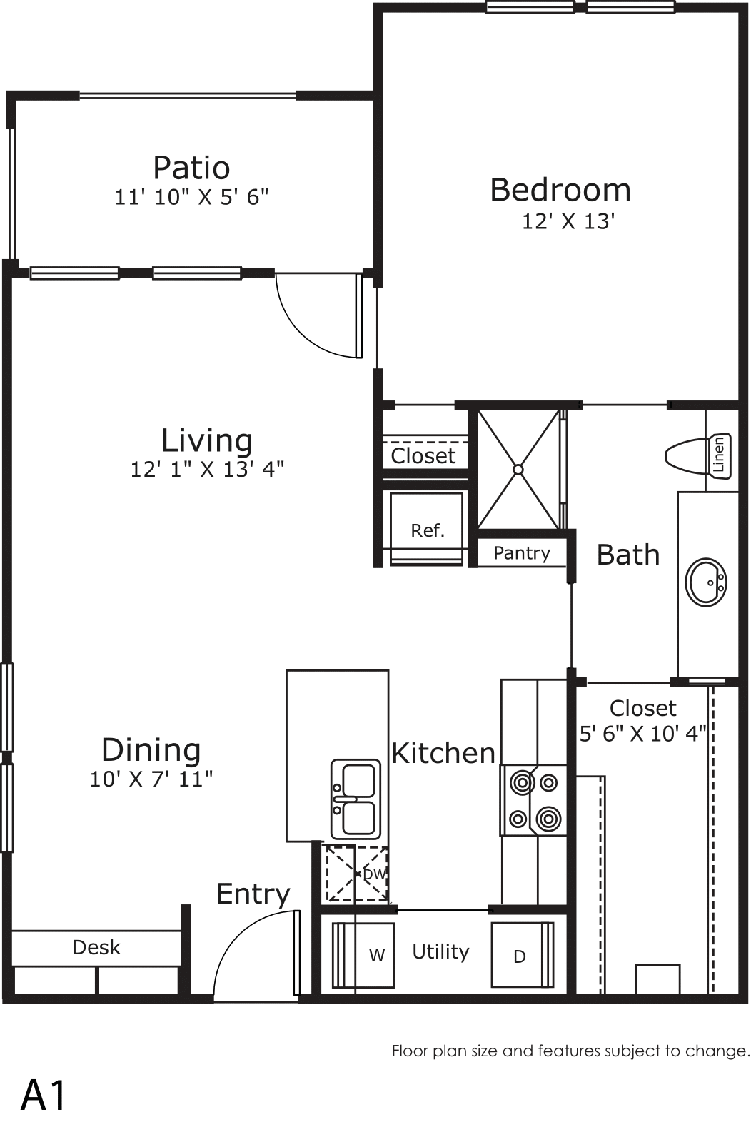 1 Bedroom Apartment – 24151 Bella Dolce Lane #22014, Katy, TX