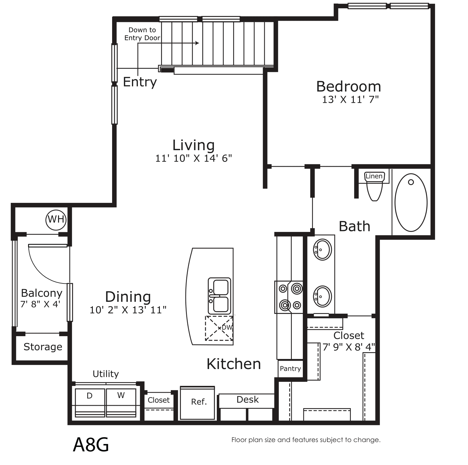 1 Bedroom Apartment – 24151 Bella Dolce Lane #1109, Katy, TX