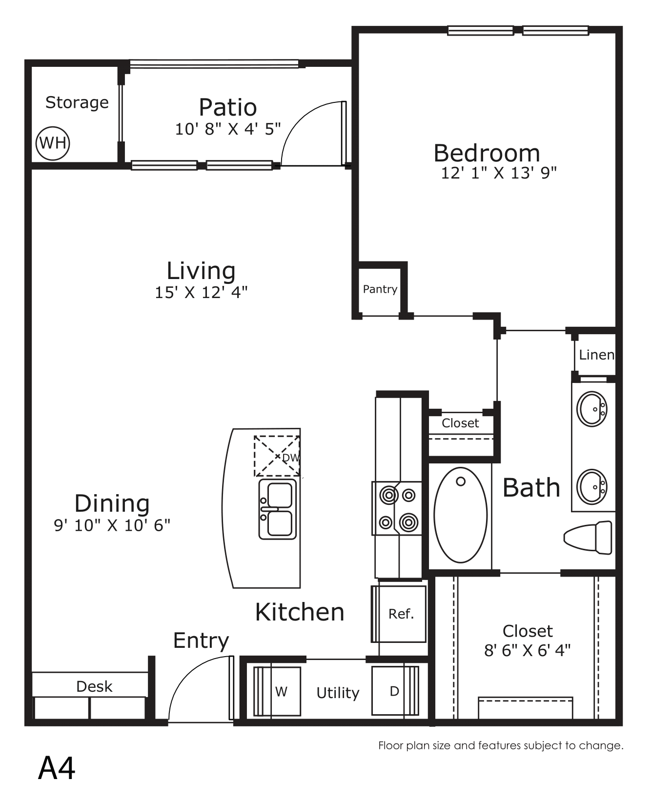1 Bedroom Apartment – 24151 Bella Dolce Lane #22013, Katy, TX