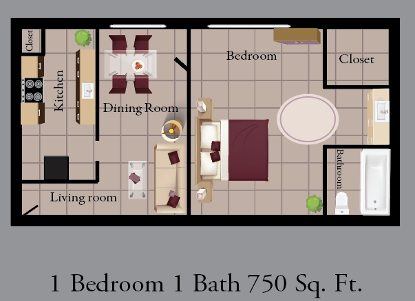1 Bedroom 1 Bath 750 Sq. Ft.png