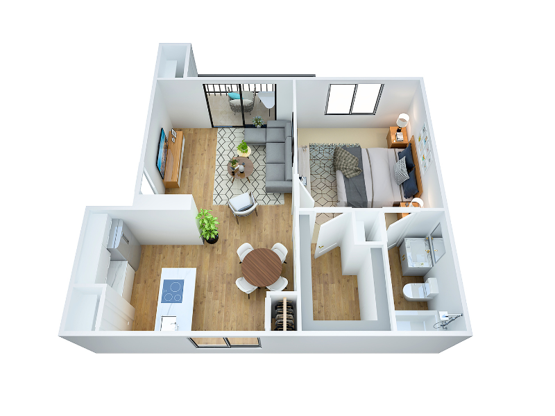 1 Bedroom Apartment – 200 East Brazoswood Drive #2207, Clute, TX