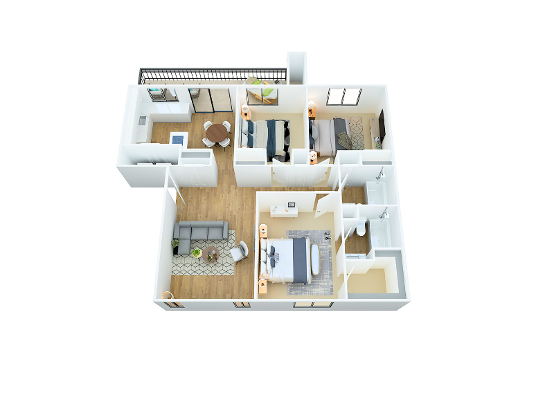 3 Bedroom Apartment – 200 East Brazoswood Drive #2723, Clute, TX