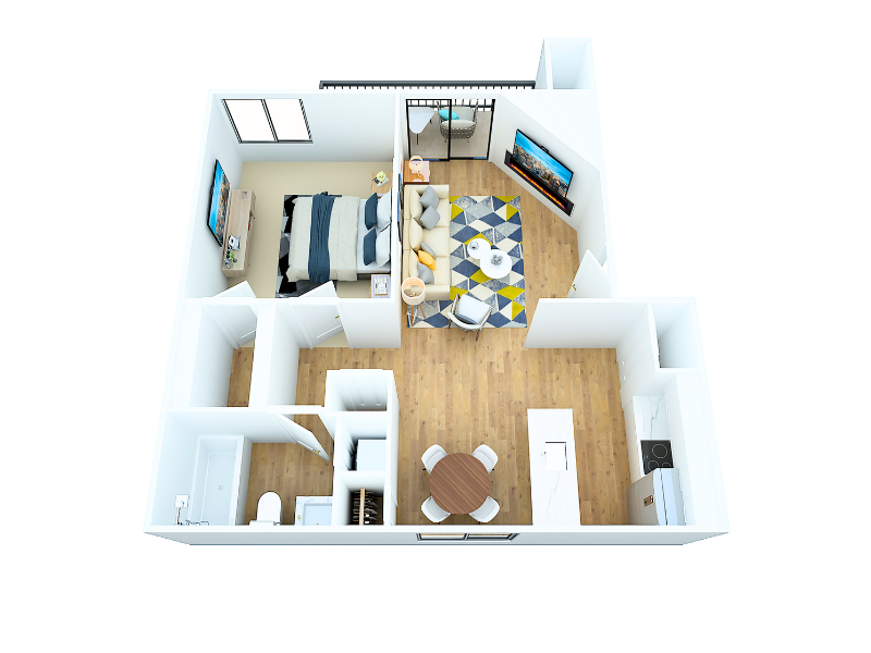 1 Bedroom Apartment – 200 East Brazoswood Drive #0404, Clute, TX