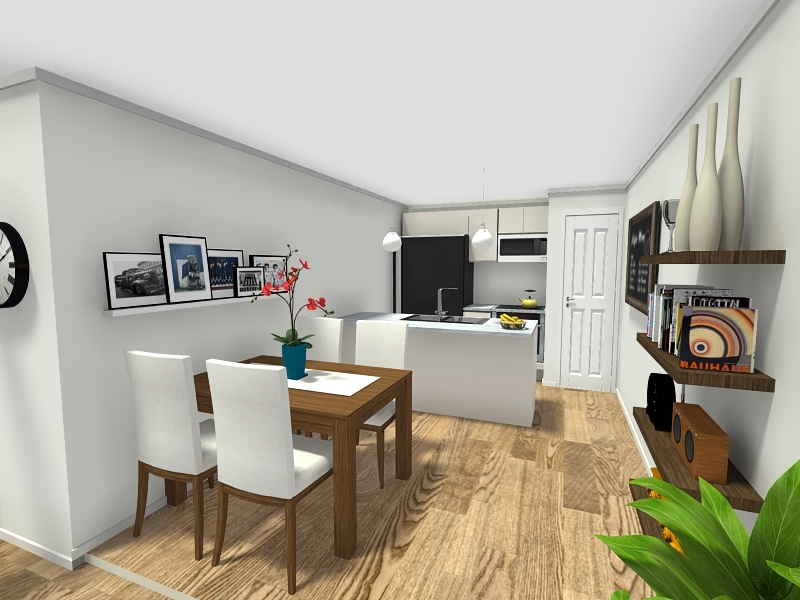 Brix Two-Bedroom - Level 1 - 3D Photo - Kitchen.jpg