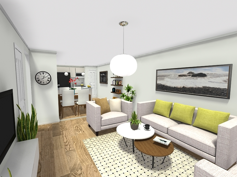 Brix Two-Bedroom - Level 1 - 3D Photo - Living Room.jpg