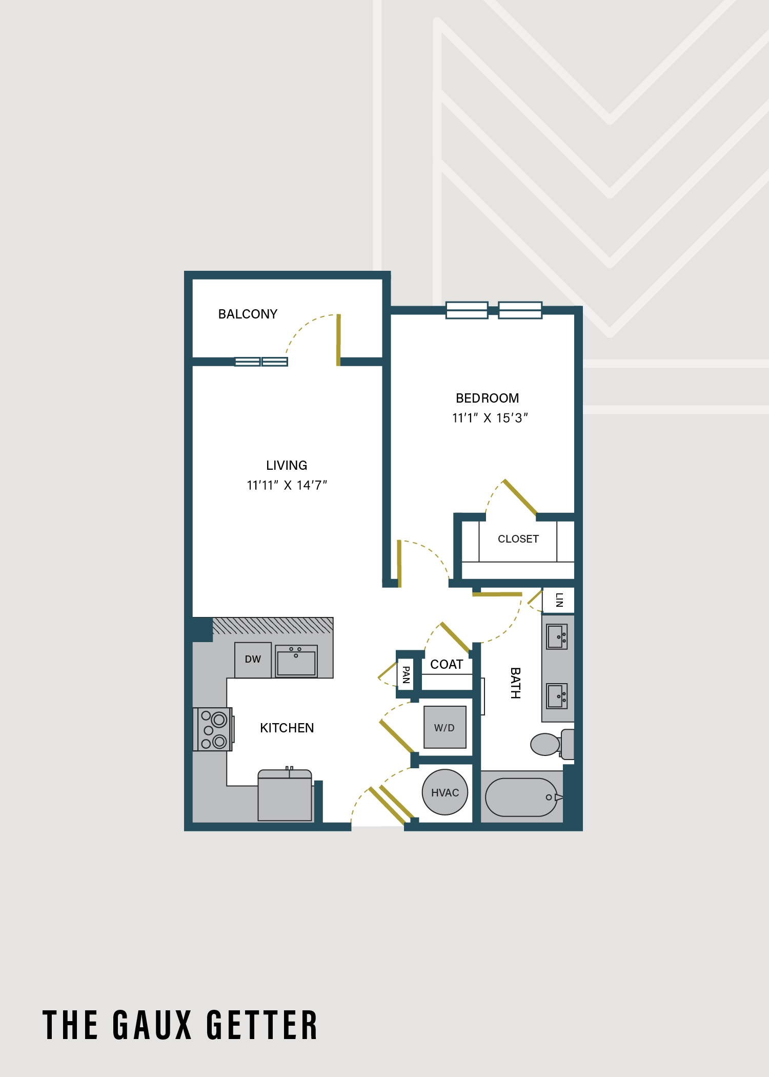 The Gaux Getter | 1 Bed | 1 Bath Image