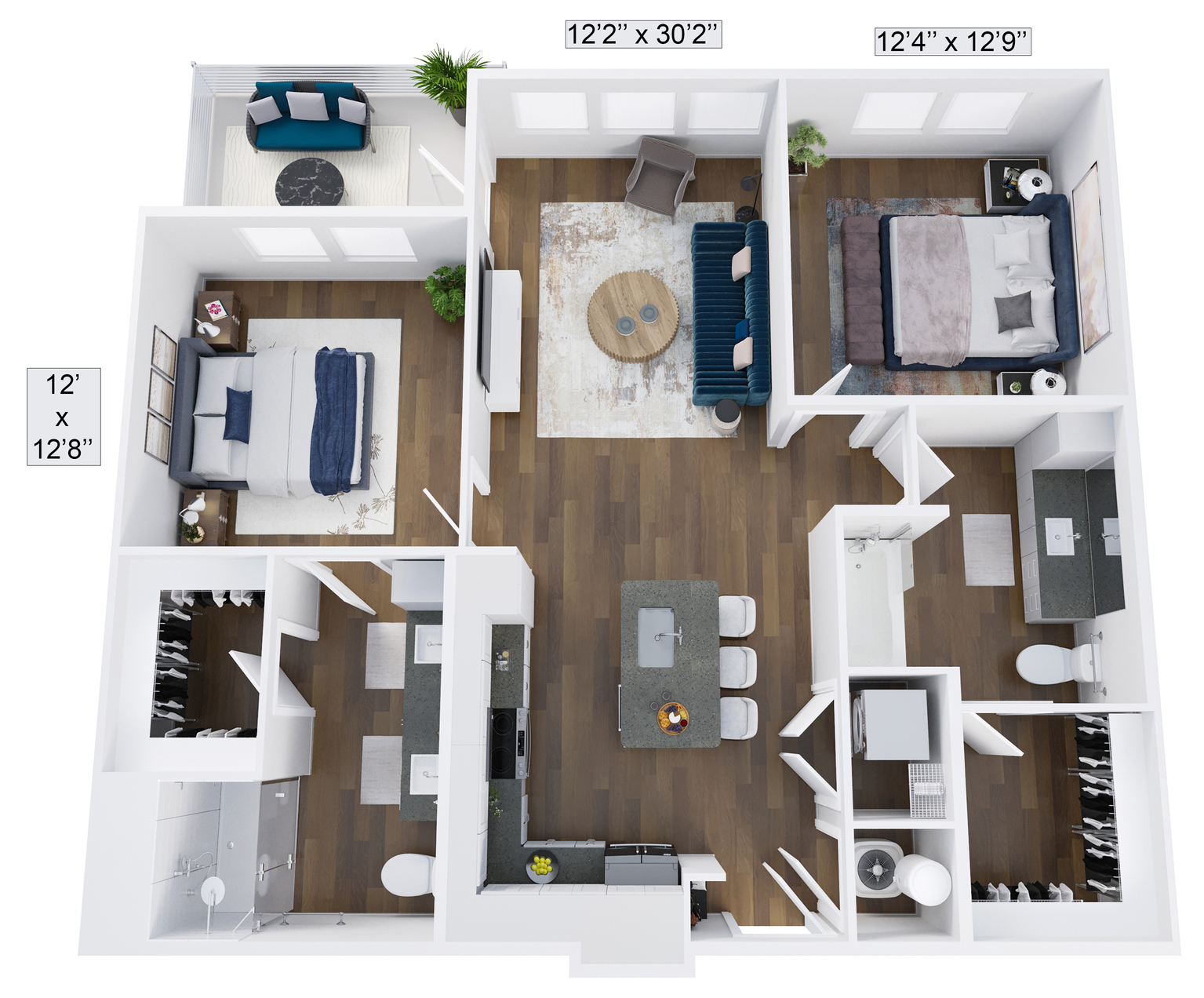 Faithfully | 2 Bed | 2 Bath Image