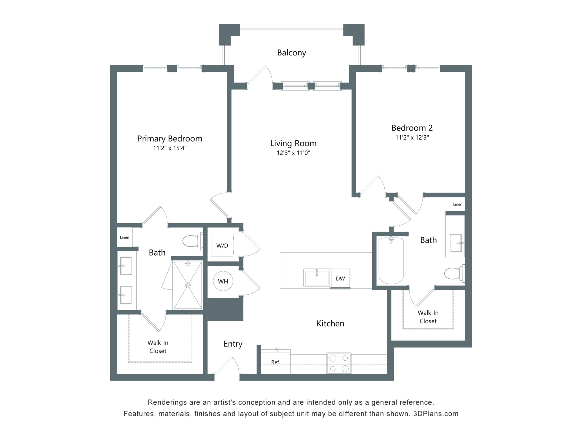 The Magnitude | 2 Bed | 2 Bath Image