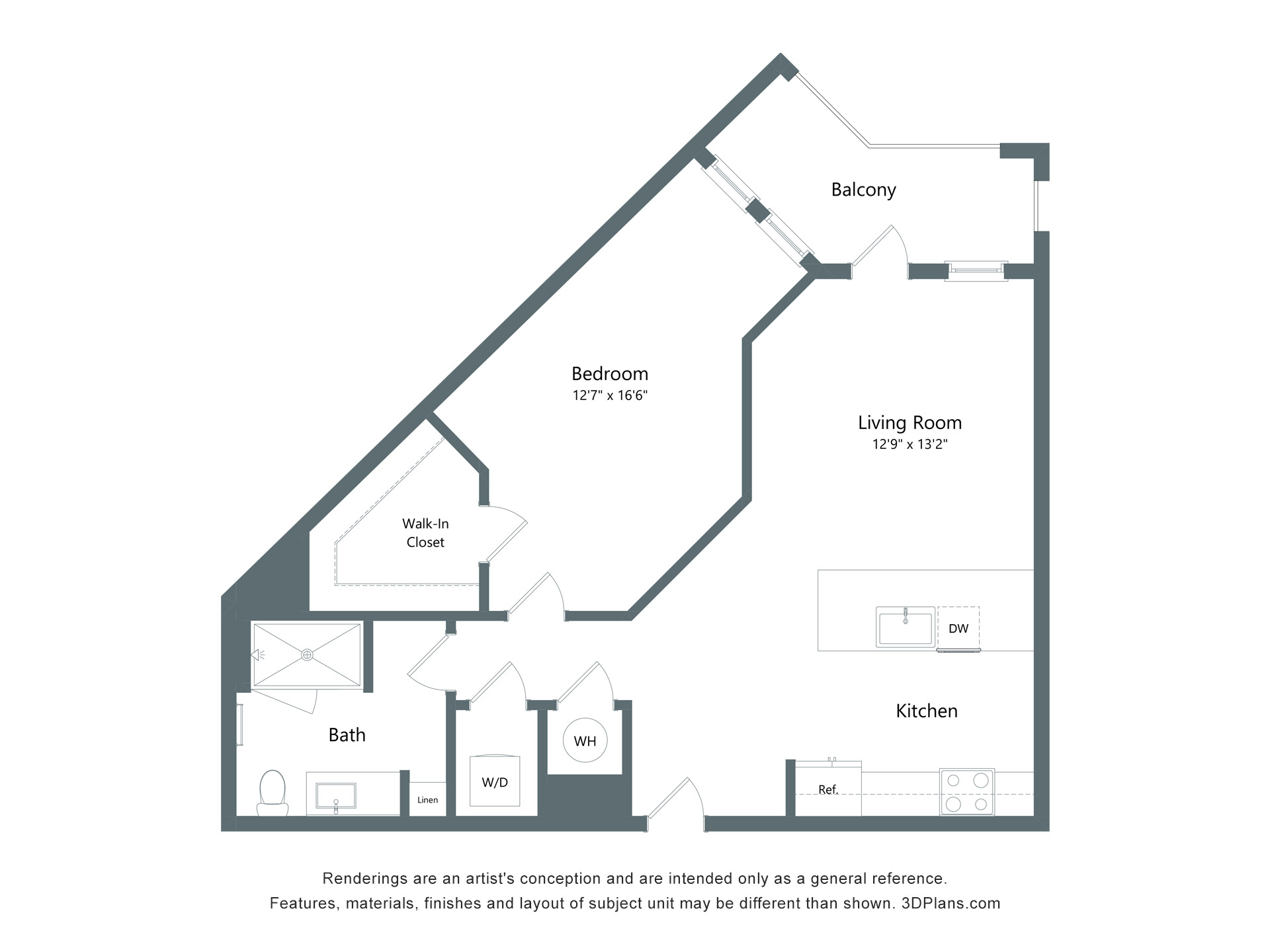 The Gradient | 1 Bed | 1 Bath Image