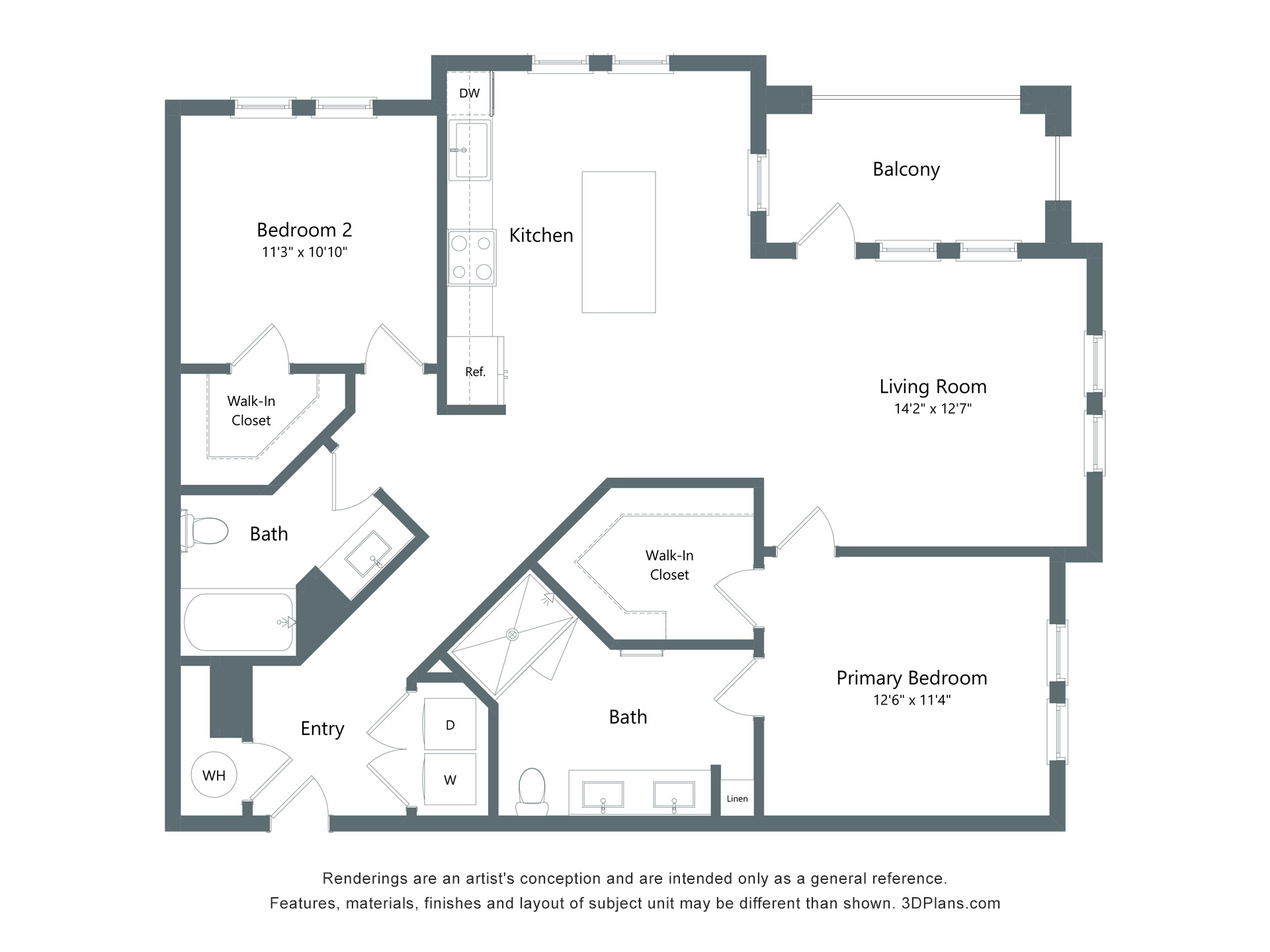 The Velocity | 2 Bed | 2 Bath Image