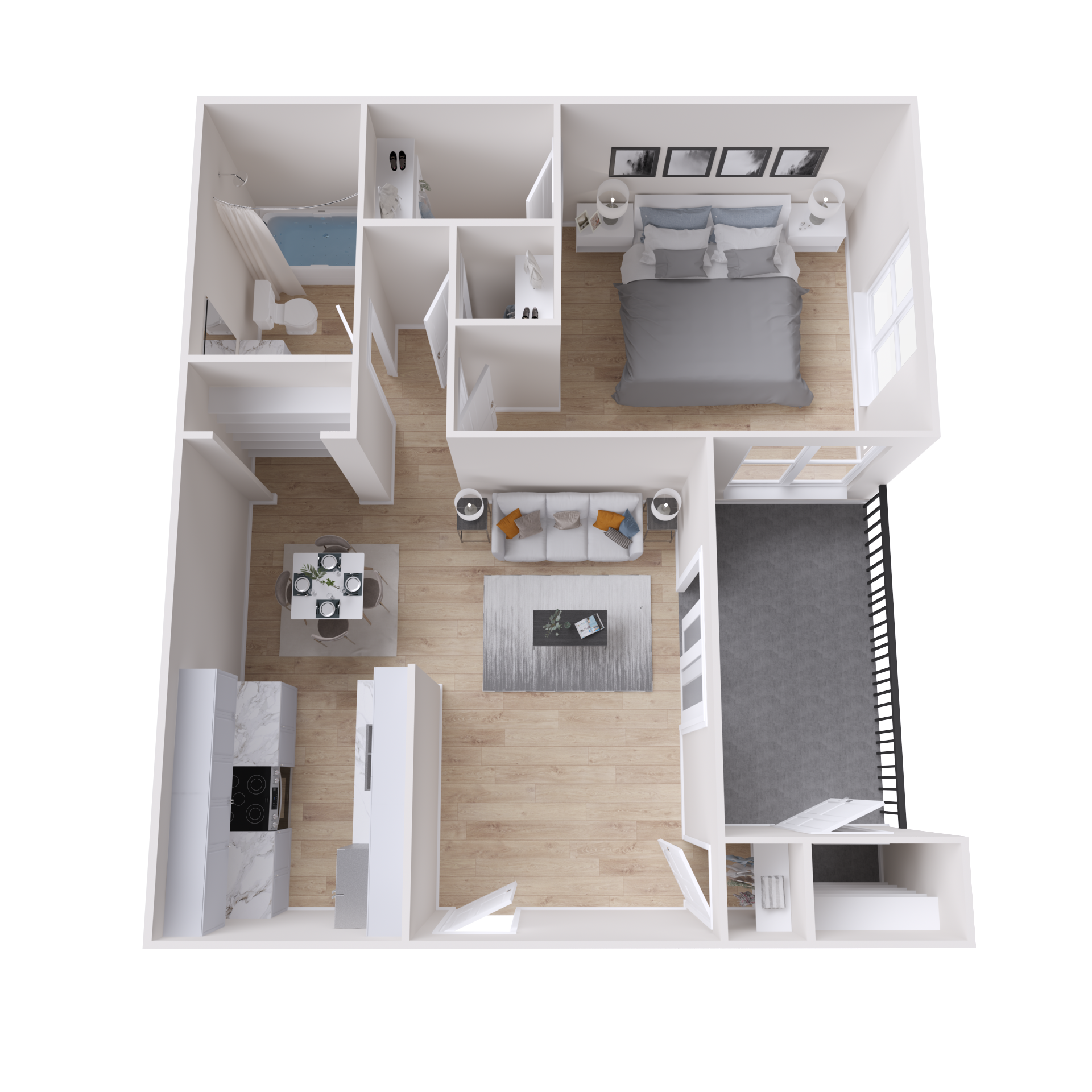 1 Bedroom Apartment – 3497 Meadowglenn Village Ln #3577B, Doraville, GA