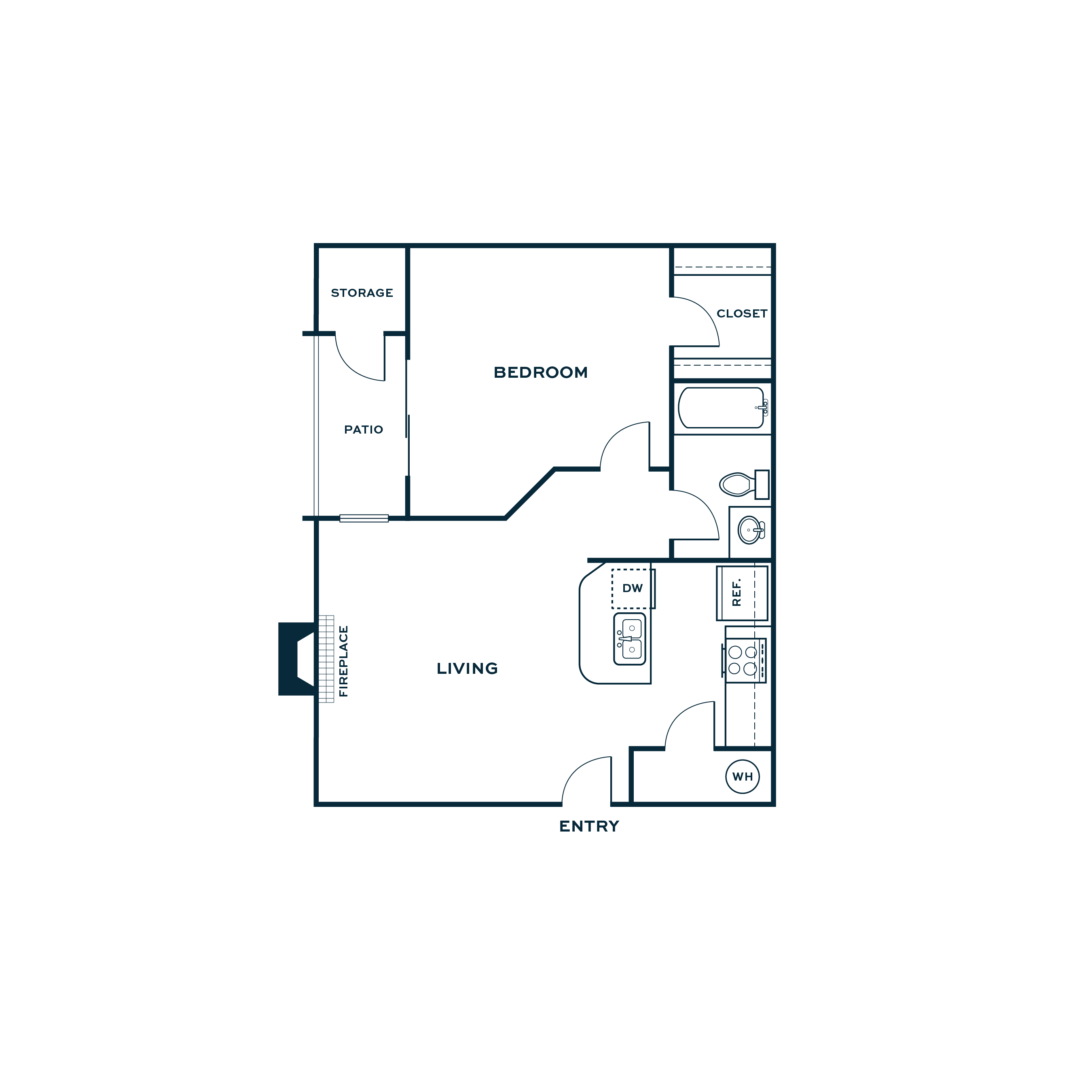 1 Bedroom Apartment – 4659 Dawson Boulevard #126, Atlanta, GA