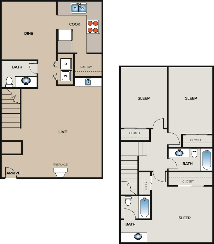 I1  - 3 Bedroom Townhome B - 3 Bed _ 2.5 Bath _ 1,516 sq. ft..jpg