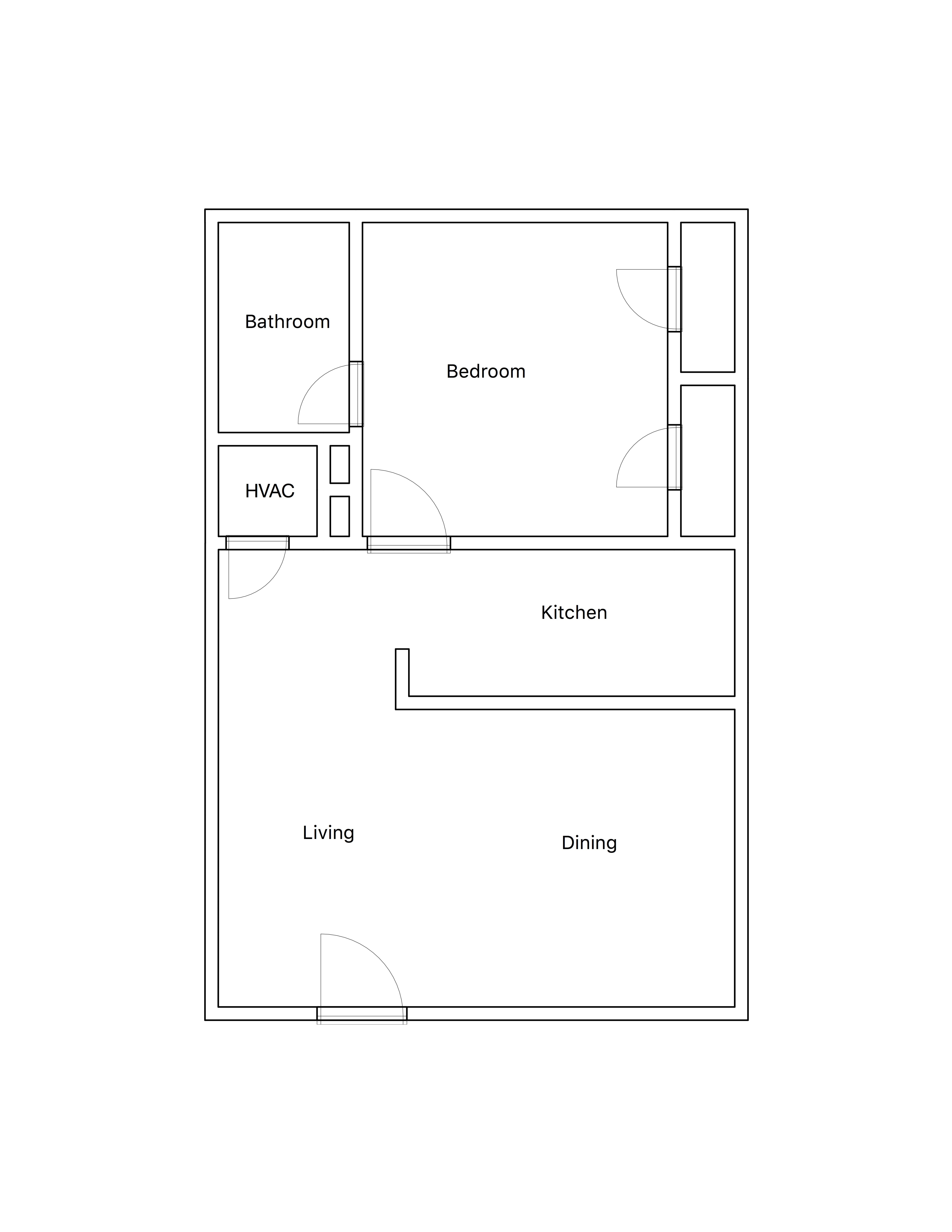 1 Bedroom Apartment – 816 Oak Street #82, Houston, TX