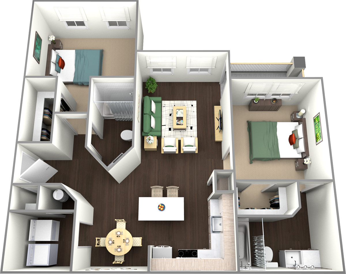 2 Bedroom Floor Plan.png